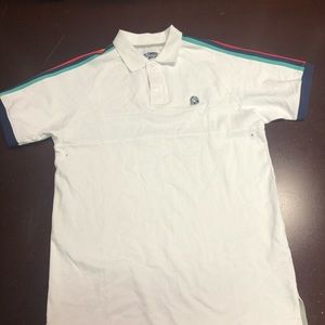 Billionaire boys club white polo medium & XXL